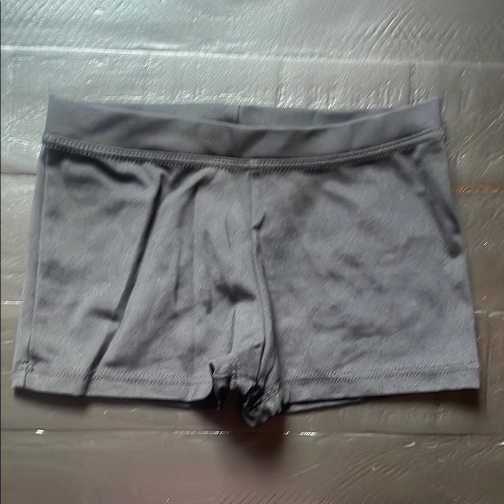 Capezio Girls Gray Shorts size L Dance